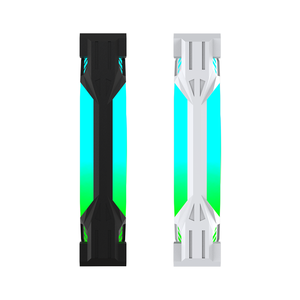 Lovingocool 120mm RGB PC trường hợp nhà máy quạt trực tiếp bán có thể điều chỉnh nhiều màu sắc chơi game quạt máy tính tản nhiệt cho CPU máy tính để bàn - Product Image 2