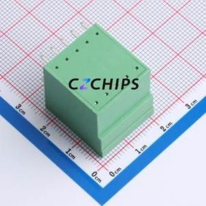A381RH-5P0G36 Plug-in Terminal Block Bent Lead Through Hole,P=3.81mm Connector 2x5P 3.81mm Green 10P - Product Image 2