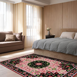カスタマイズカーペット2025新しいスタイル家庭用家具洗えるペルシャリビングルームデザイン - Product Image 2