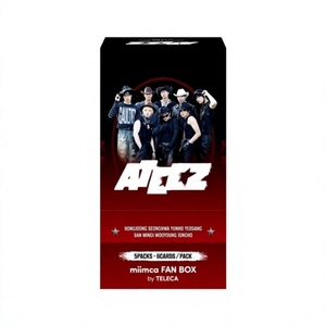 Caja de Regalo Sellada con Tarjetas Coleccionables ATEEZ Miimica x Teleca para Fans del K-Pop - Product Image 1