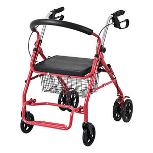Personalizado médico de aluminio adultos discapacitados ancianos andador vertical Rollator marco plegable ayudas para caminar - Product Image 1