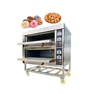 Horno De Pan Para panadería, Horno Industrial De Gas Para pasteles, Pizza, repostería, fabricante