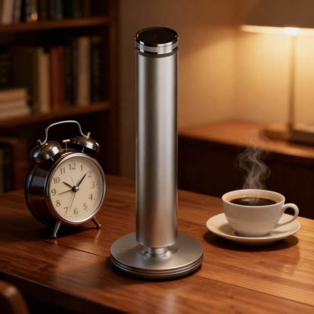 SU-2504A Plug-in Perfume Diffuser Tower Design Anti-Leak Technology App Control Household Hotel Use Aluminum Alloy 100ML