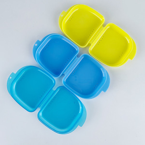 Boîte de rangement dentaire portable avec trous pour usage domestique, petite boîte à dents, équipement de thérapie buccale pour adultes - Product Image 4