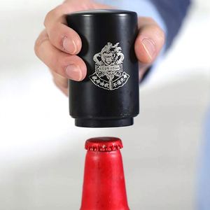 Portable Stainless Steel Bottle Opener Magnetic Automatic Beer and Wine Opener Modern Bar Tools Bier Flesopener - Product Image 3