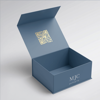 Benutzer definiertes Logo Magnet verschluss Hausschuhe Papier box Recycelbare starre Pappe Family Life Supply Verpackungs box