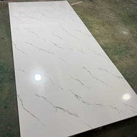 Panneau mural en marbre UV multi-motifs, prix usine, 1220x2600 3mm, installation facile, pour magasin/café/bureau