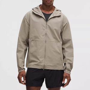 <span class=keywords><strong>Giacca</strong></span> da uomo <span class=keywords><strong>idrorepellente</strong></span> a 4 giacchetta elasticizzata con cappuccio <span class=keywords><strong>giacca</strong></span> a vento Full Zip con orlo - Product Image 1