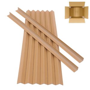 Không Thấm Nước Phân Hủy Sinh Học V-Hình Dạng Cứng Giấy Pallet Vận Chuyển Sóng Cạnh Bảo Vệ Các Tông Góc Bảo Vệ Cho Thùng Carton - Product Image 2