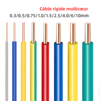 450/750V PVC-isoliertes Kupfer-BV-Kabel 1*4mm² 1x6mm 1x10mm 1x16mm 1x2,5mm² Einadriges Gebäudekabel
