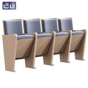 Fauteuils de cinéma modernes et minimalistes en bois de bouleau, design ergonomique pliable, accoudoirs en mousse à mémoire de forme, écologiques et durables pour - Product Image 6