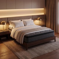 Matelas hybride à ressorts Bonnell et mousse haute densité, tailles Twin, Full, Queen, respirant, confort doux, literie pour la maison