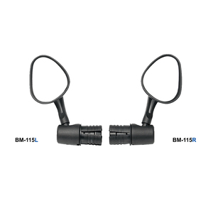 Espejo Retrovisor Compacto para Bicicleta SUNNYWHEEL BM-115 (Izquierdo/Derecho), Ángulo Ajustable, Opciones Multicolor para Mayor Visibilidad y Seguridad al Ciclismo - Product Image 2