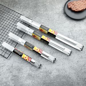 Wholesale Buffet Party Cooking Kitchen Tongs BBQ Long Food <b>Clip</b> Stainless Steel Salad BBQ Grill Tongs <b>Clip</b> - Product Image 3