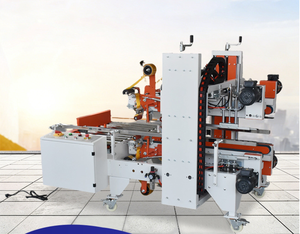 Nueva Máquina Selladora Automática de Cajas de Código Abierto 755 para Sellado de <span class=keywords><strong>Cuatro</strong></span> Esquinas, Línea de Ensamblaje para Comercio Electrónico, Sellado de Bordes de Cajas Grandes, 220V - Product Image 4