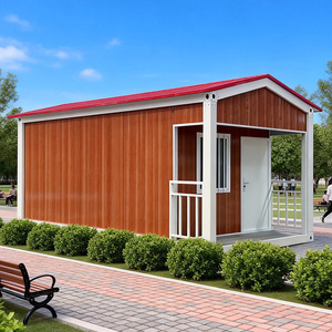 Maison préfabriquée écologique en conteneur, à ossature métallique, mobile, personnalisable, pour ferme, atelier, appartement, salon, chambre, entrée - Product Image 4