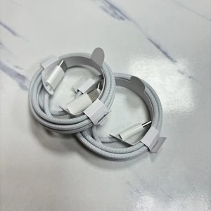 Cable de Carga Trenzado Tipo <span class=keywords><strong>C</strong></span> <span class=keywords><strong>a</strong></span> Tipo <span class=keywords><strong>C</strong></span> de 1M, 60W, con Empaque de Cartón, Carga Rápida para iPhone 17, 16 Pro Max, 15, Precio de Fábrica - Product Image 3
