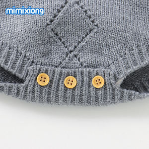 Actory Price-peleles de algodón de punto suave <span class=keywords><strong>para</strong></span> bebé recién <span class=keywords><strong>nacido</strong></span>, suéter con tirantes, conjuntos de ropa con sombreros <span class=keywords><strong>para</strong></span> bebés - Product Image 4