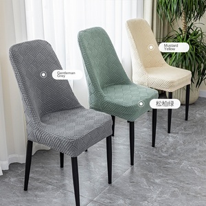 Funda Elástica <span class=keywords><strong>de</strong></span> Poliéster <span class=keywords><strong>para</strong></span> Silla <span class=keywords><strong>de</strong></span> <span class=keywords><strong>Comedor</strong></span>, Media Silla, Antipolvo, Semicircular, Cojín <span class=keywords><strong>para</strong></span> Respaldo <span class=keywords><strong>de</strong></span> Silla - Product Image 2