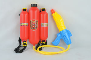 Venta al por mayor de gran capacidad de verano Mochila de agua portátil de plástico para niños actividades al aire libre pistola de agua juguetes de chorro portátil para niños - Product Image 4