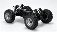 Moteur moyeu servo DC sans balais 48V 1000W étanche IP67 avec encodeur et pneu de tracteur de 16 pouces pour châssis tout-terrain 4x4 6x6 et voiturette de golf