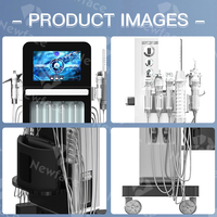 Nouvelle Machine de Beauté Faciale NewFace 2026 en Promotion CE 17-en-1 Hydrodermabrasion Aqua Peel Jet d'Oxygène