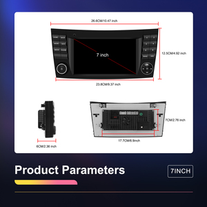 Autoradio Android Hikity 7 ''pour <span class=keywords><strong>Mercedes</strong></span>-benz Classe E W211 <span class=keywords><strong>E200</strong></span> CLS W219 2 + 64G Wireless Carplay/Android Auto GPS/WiFi OEM/ODM - Product Image 5