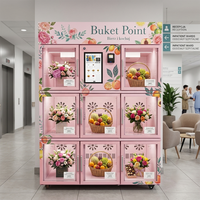 Distributeur automatique de bouquets JOYVEND/Distributeur automatique en libre-service 24h/24 pour bouquets floraux/mquina De Venda Automtica De Flores