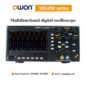 For Digital Oscilloscope SDS210S 100MHz 1GS/s Sampling Rate <b>25M</b> Single Channel Signal Generator 12-Bit Resolution 301x152x70mm - Product Image 5