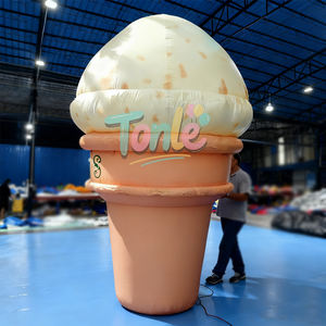 Vendita calda gelato gonfiabile con logo personalizzato per la promozione estiva - Product Image 3