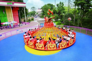 Atracciones de Parque de Diversiones, Equipos para Ferias y Carnavales, Columpio Giratorio, Plataforma Voladora, Atracción Ballerina Break Dance para Exteriores - Product Image 4