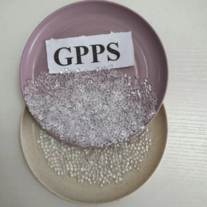 Granules transparents en cristal de plastique d'origine de matière première de la Vierge GPPS 550n de catégorie d'extrusion - Product Image 2
