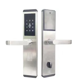 Serratura di porta digitale del sistema Smart Lock della porta della carta Rfid di alta sicurezza per la gestione dell'hotel