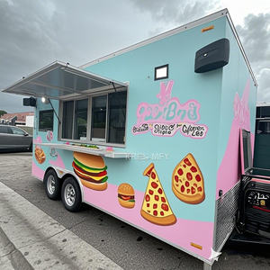 Camion de restauration mobile 2025 en acier inoxydable, entièrement équipé, à vendre (OEM) - Product Image 4