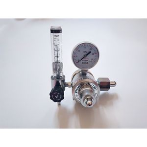 เครื่องควบคุมแก๊ส CO2 ยี่ห้อ Crown รุ่น W-201thnm พร้อมเกจวัดแรงดันและมิเตอร์วัดอัตราการไหล วาล์วสองระดับ - Product Image 2