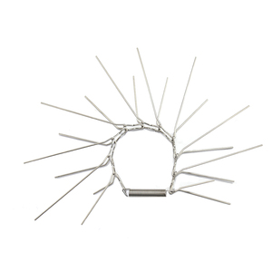 1 pièce set Acier inoxydable <span class=keywords><strong>Anti</strong></span> Cat Abwehrgurtel Weasel Deterrent marten repulsif Belt For Prevent Climbing - Product Image 1