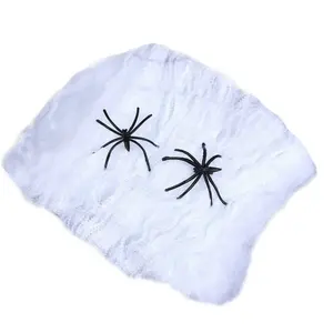 Custom spider ghost festival bar decoration haunted house secret room spider silk Halloween spider web