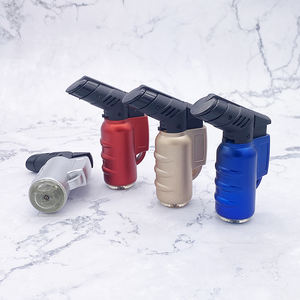 Sigari a Gas butano all'ingrosso piccolo sottile ricaricabile antivento ricaricabile da cucina bruciatura a getto di torcia accendini a fiamma - Product Image 2