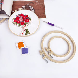 ห่วงปักผ้าพลาสติกสำหรับงานปักครอสติชและงานปักด้วยเข็ม ยึดผ้าได้อย่างแน่นหนา ไม่ลื่น - Product Image 1