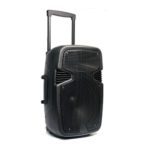 Système de sonorisation portable DJ avec trolley 15 pouces, meilleur karaoké portable avec micro et haut-parleur <span class=keywords><strong>Bluetooth</strong></span>, boîte de fête stéréo - Product Image 2