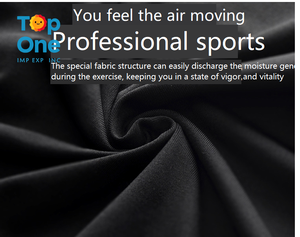 TopOne personalizar hombres 3/4 una pierna compresión Capri medias pantalones atléticos capa fresca seca deportes medias Leggings Yoga pantalones hombres - Product Image 5