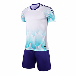 Promoción OEM, camiseta de fútbol deportiva de alta calidad, conjunto de uniformes de fútbol personalizados, fabricante de camisetas de fútbol - Product Image 1