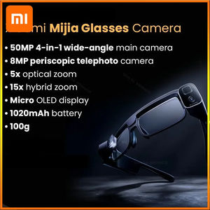 Xiaomi Wireless AR Glass Discovery Edition Gafas inteligentes de realidad con audio y cámara Vidrio montado en la pared - Product Image 6