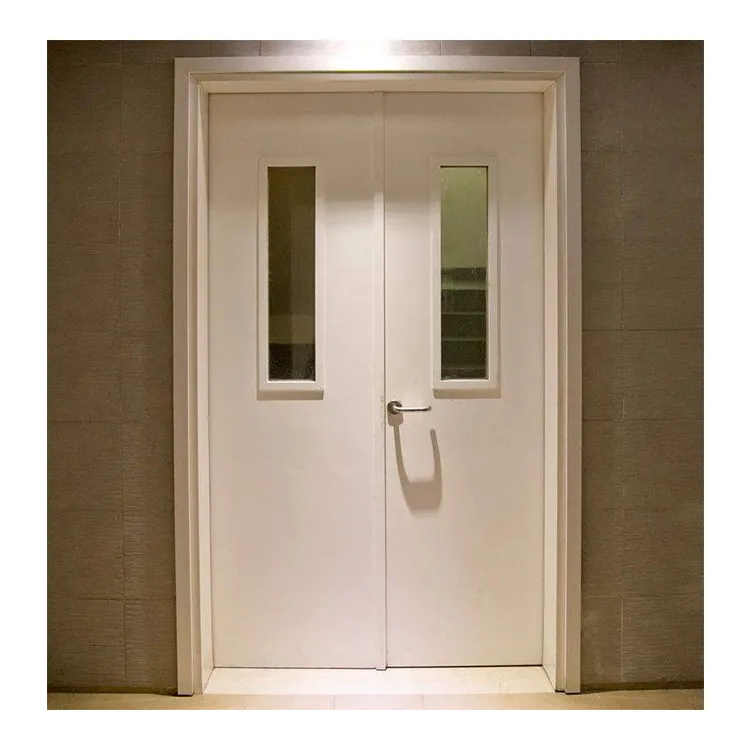 Недорогие огнестойкие двери европейского стандарта, Современная огнестойкая металлическая дверь