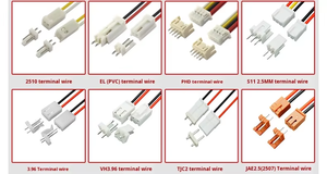 SH-32 工厂定制 5mm 1.5mm XH2.5 JST 1007 24AWG 彩色 6P 橡胶护套线束电缆组件 12V - Product Image 4