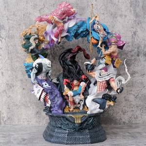 ลิงหนึ่งชิ้นคุณภาพสูง d. หุ่นฟิกเกอร์ลูฟี่ขนาดใหญ่ประดับเรซิน Moria Enel katakuri doflamingo Lucci - Product Image 3