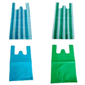Sacs <span class=keywords><strong>en</strong></span> plastique pour courses, type T-shirt, pour usage domestique et <span class=keywords><strong>en</strong></span> magasin de détail - Product Image 4