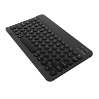 Teclado BT con Logotipo Personalizado, Tecla Redonda de 10 Pulgadas, Compatible con Android para Samsung S10 FE y con Sistema Windows, Nuevo Soporte