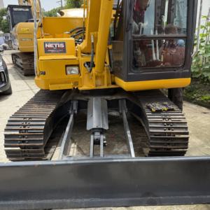 Mini-pelle Komatsu PC60 d'occasion de haute qualité, moteur d'origine de 6 tonnes, à faible coût, en vente à Shanghai - Product Image 6