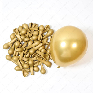 Vente en gros de nouveaux ballons en latex chromés <span class=keywords><strong>rose</strong></span> or Fungram M5 de 5 pouces, petits ballons pour <span class=keywords><strong>guirlande</strong></span> d'anniversaire, pour Noël et les fêtes - Product Image 3